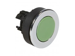 Legrand  023815 Osmoz гол.кнопки 30мм ЗЕЛ, потайн. без фикс.