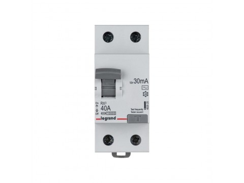 ВДТ Legrand 402025 2П 40А АC RX3 30мA