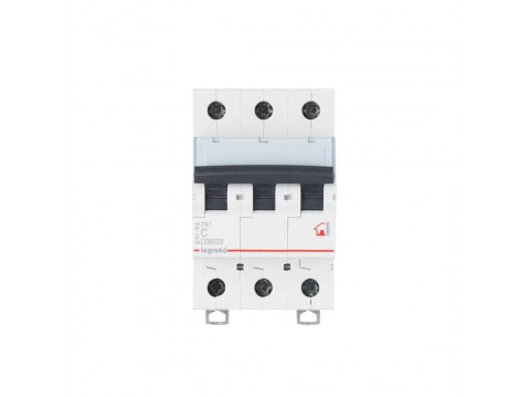 Автоматический выключатель Legrand 404054 3П С 10A TX3 6000 6kA