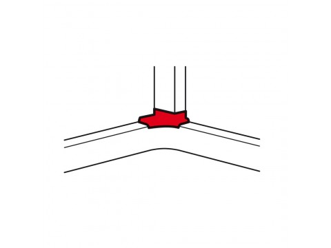 Legrand 010763 DLP Отвод угл. на 80/105/150