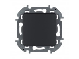 Переключатель одноклавишный Legrand Inspiria 673653 10 AX 250 В антрацит