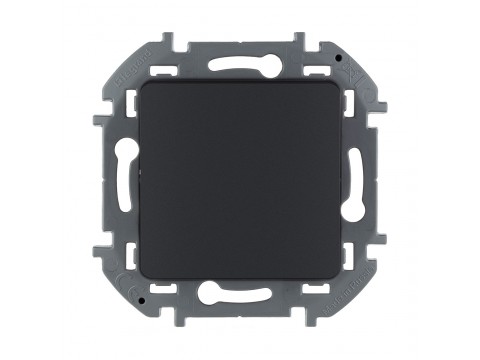 Переключатель одноклавишный Legrand Inspiria 673653 10 AX 250 В антрацит