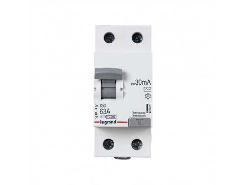 ВДТ Legrand 402026 2П 63А АC RX3 30мA
