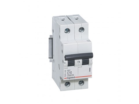 Автоматический выключатель Legrand 419695 2П C 10A RX3 4,5kA