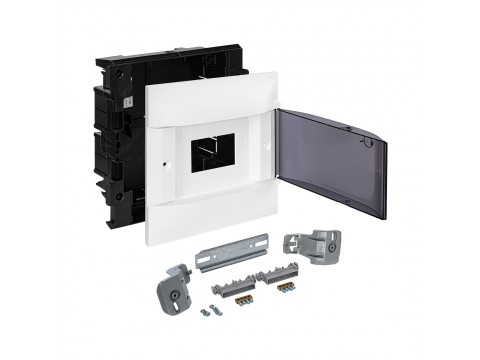 Щит встраиваемый Legrand Practibox S 1х6 IP40 Дымчатая дверь