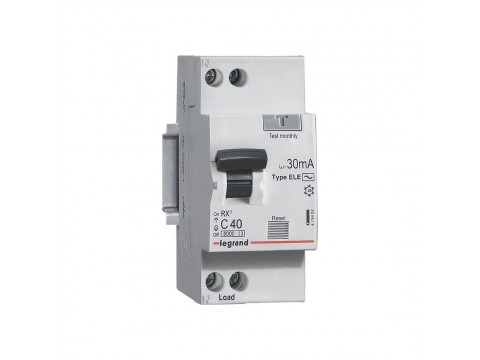 АВДТ Legrand 419403 1П+Н 40А АC RX3 30мA