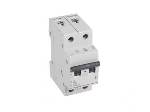 Автоматический выключатель Legrand 419694 2П C 6A RX3 4,5kA