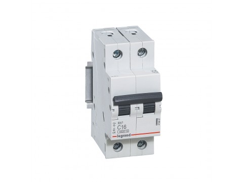 Автоматический выключатель Legrand 419697 2П C 16A RX3 4,5kA