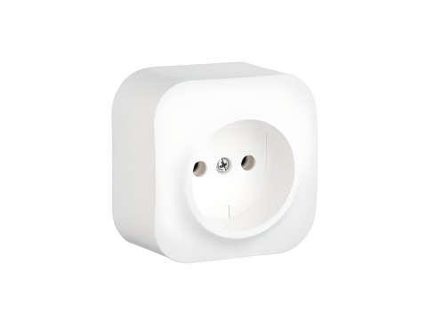 Розетка без зк Legrand Forix 16A 250В IP20 накладная белый