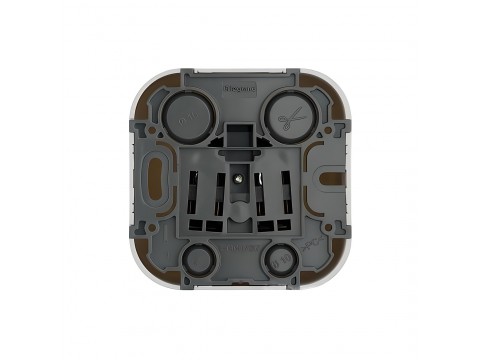 Розетка без зк Legrand Forix 16A 250В IP20 накладная белый