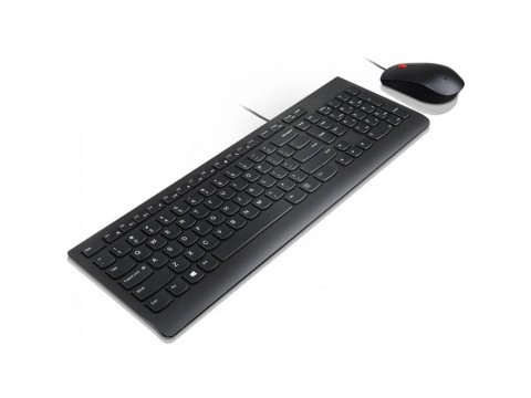 Клавиатура и мышь Lenovo Essential Wired Combo проводные 4X30L79912