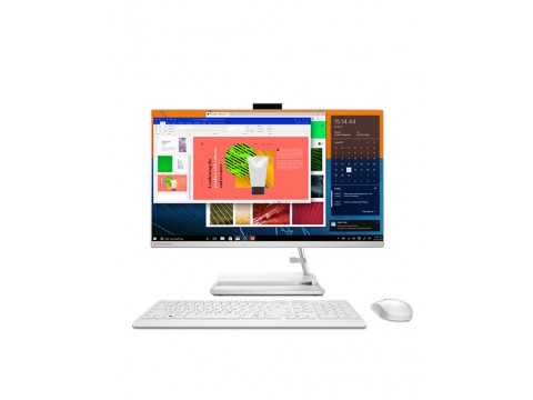 Моноблок Lenovo AIO3 27"FHD/Core i5-1135G7/16Gb/512Gb SSD/Dos (White)