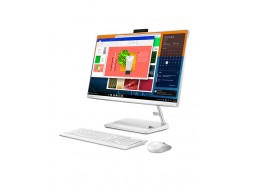 Леново Моноблок AIO3 Белый 23.8 FHD Ryzen 5 8ГБ 512ГБ SSD DOS