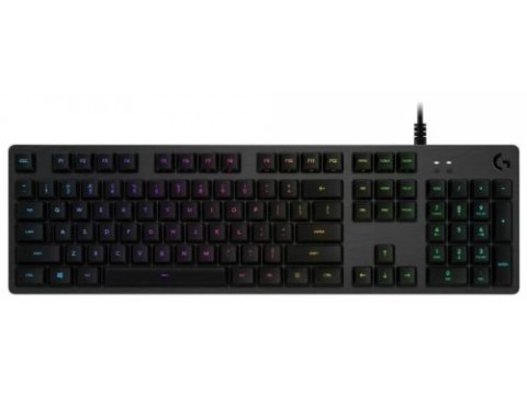 LOGITECH G512 Corded LIGHTSYNC Mechanical Gaming Keyboard - CARBON - RUS - USB - TACTILE