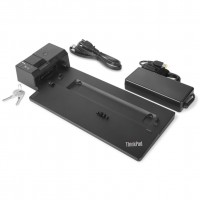 Док-станция Lenovo ThinkPad Ultra 40AJ0135EU / Поддержка нескольких мониторов / Быстрая зарядка / Совместимость с ThinkPad