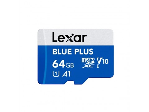 Карта памяти Lexar Blue plus LMSBLPL064G-BNANG 64GB без адаптера