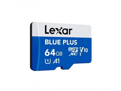 Карта памяти Lexar Blue plus LMSBLPL064G-BNANG 64GB без адаптера