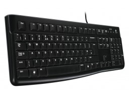 Клавиатура проводная Logitech K120 черный