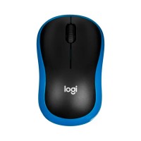 Мышь компьютерная  Mouse wireless LOGITECH M185, Blue