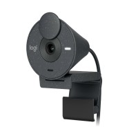 Вэб-камера LOGITECH Brio 300 / Full HD / Black