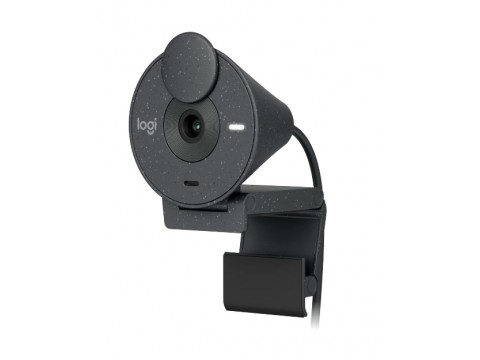 Вэб-камера LOGITECH Brio 300 / Full HD / Black