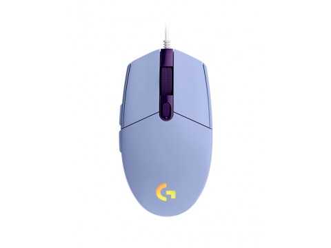 Мышь компьютерная Mouse wired LOGITECH G102 LIGHTSYNC, LILAC