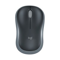 Мышь компьютерная  Mouse wireless LOGITECH M185, Grey