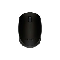 Мышь компьютерная  Mouse wireless LOGITECH m170 black