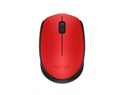 Мышь компьютерная  Mouse wireless LOGITECH m170red