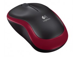 Мышь беспроводная Logitech M185 красный