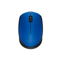 Мышь компьютерная  Mouse wireless LOGITECH m170 blue