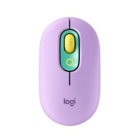 Мышь компьютерная LOGITECH Mouse wireless  Pop Mouse, COSMOS LAVENDER