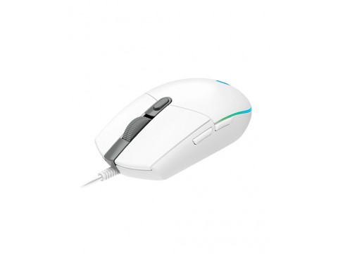 Мышь компьютерная  Mouse wired LOGITECH G102 white