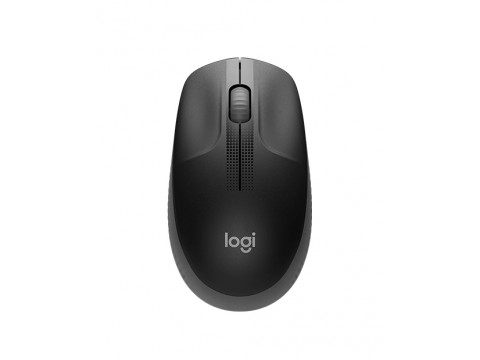 Мышь компьютерная  Mouse wireless LOGITECH M190, Black-grey