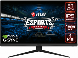 Монитор MSI Optix G273 27 IPS FHD 165Гц 1мс 300кд/м² 1000:1 HDMI DP Черный
