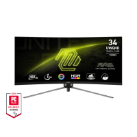 MSI MAG 345CQR 34 изогнутый монитор VA 3440х1440 21:9 180Hz 1ms черный