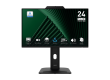 Монитор 23.8" MSI PRO MP242PMG IPS FHD 120Hz 1ms 300cd/m 1500:1 WEB HDMI VGA DP 3xUSB 2x2W HAS Черн.