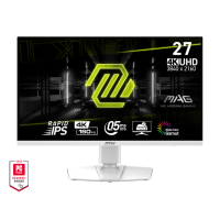 Монитор MSI MAG 27 4K IPS 160Гц 0.5мс 400кд/м 2xHDMI DP Type-C Черный