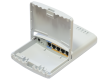 Маршрутизатор MikroTik PowerBox RB750P-PBr2 / 5 портов PoE, водонепроницаемый корпус