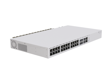 Коммутатор MikroTik CRS326-4C+20G+2Q+RM / 4 Combo порта, 20 SFP+ портов, 2 QSFP+ порта