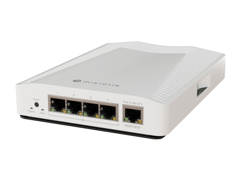 Коммутатор MikroTik CRS304-4XG-IN / 4 порта 10G SFP+