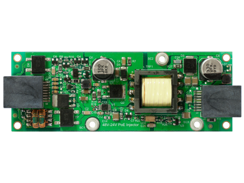 Инжектор питания MikroTik RBGPOE-CON-HP / Высокая мощность PoE для сетевых устройств