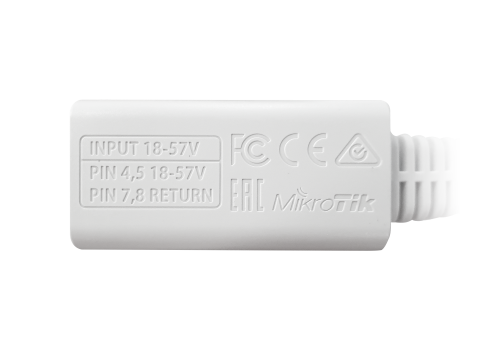 Инжектор питания MikroTik RBGPOE / Компактный и эффективный PoE адаптер