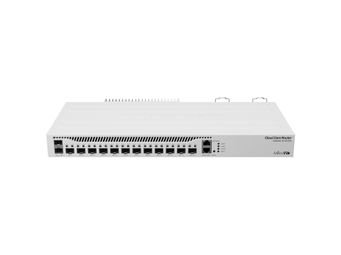 Маршрутизатор MikroTik CCR2004-1G-12S+2XS / Высокопроизводительный маршрутизатор с 12 SFP+ и 2 QSFP+ портами