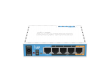 Wi-Fi маршрутизатор MikroTik hAP RB951Ui-2nD / Компактный и мощный роутер для дома и офиса
