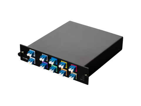 Мультиплексор MikroTik CWDM-MUX8A / Компактный 8-канальный CWDM модуль