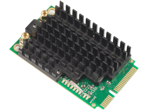 Карта расширения MikroTik R11e-2HPnD / Высокая мощность, частота 2.4 ГГц