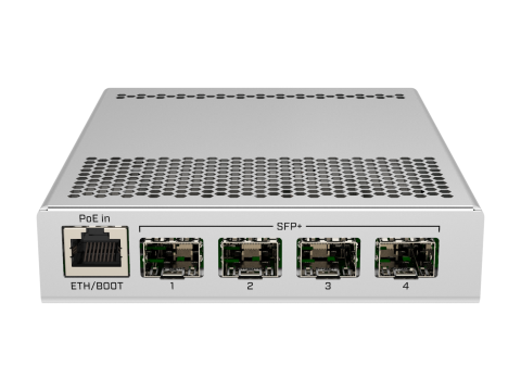 Коммутатор MikroTik CRS305-1G-4S+IN / 1G Ethernet, 4 SFP+ порта
