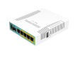 Маршрутизатор MikroTik hEX PoE RB960PGS / 5 портов Gigabit Ethernet, PoE поддержка