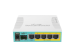 Маршрутизатор MikroTik hEX PoE RB960PGS / 5 портов Gigabit Ethernet, PoE поддержка